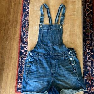 Madewell short overalls size medium